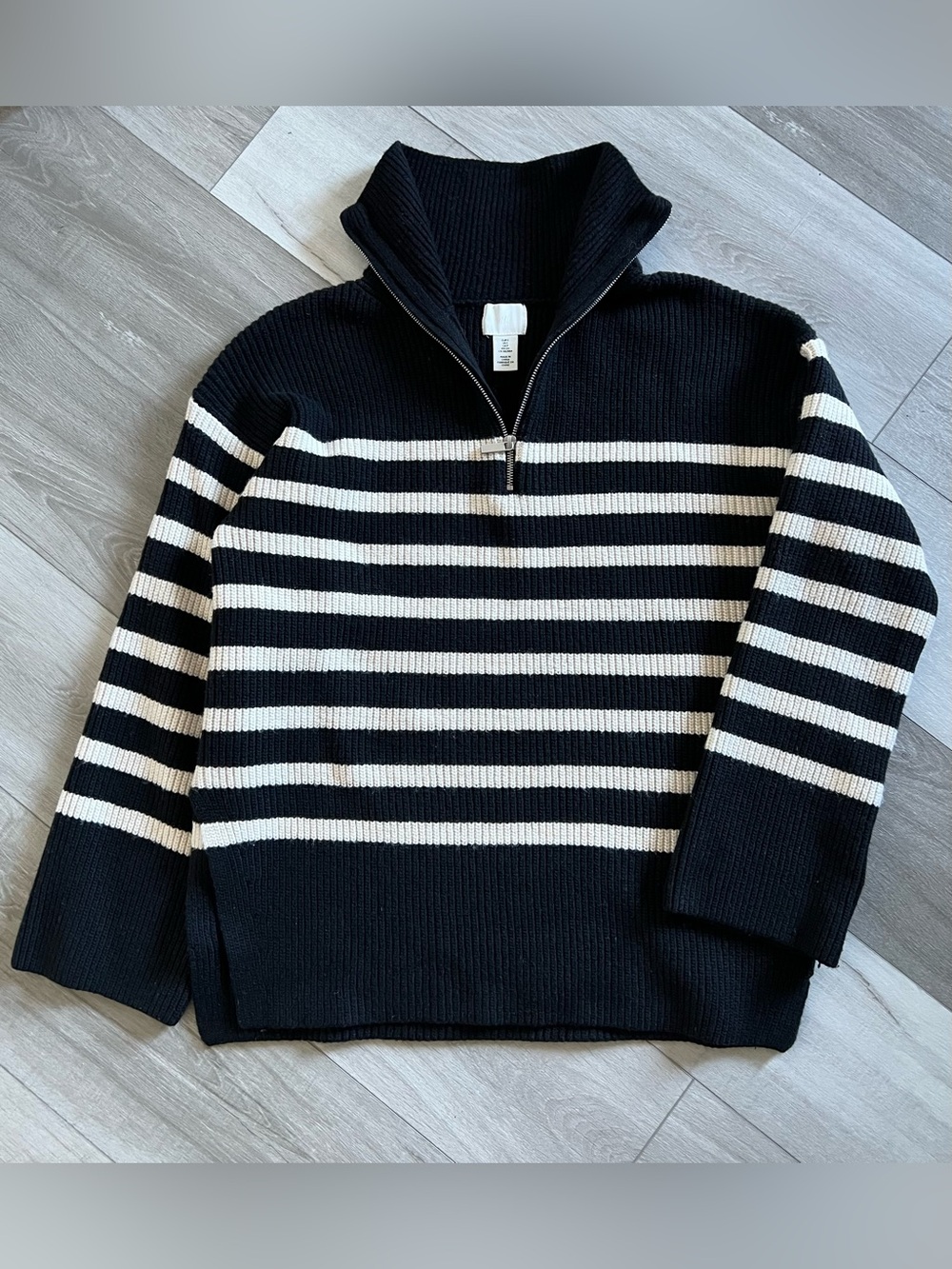 H&M Cozy Rib Knit Sweater